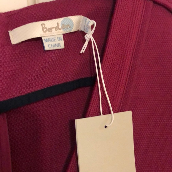 Reposh: NWT Gorgeous magenta Boden dress — sz 14 - Picture 3 of 3